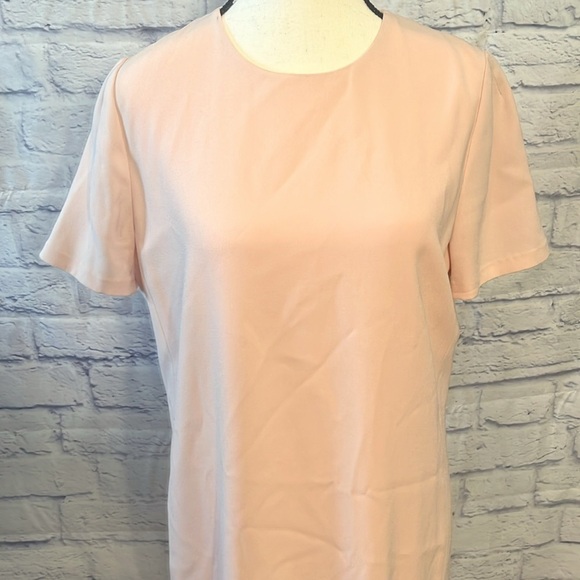 Aritzia Babaton Patricio Dress Short Sleeves Size 10 A-line - Picture 3 of 9